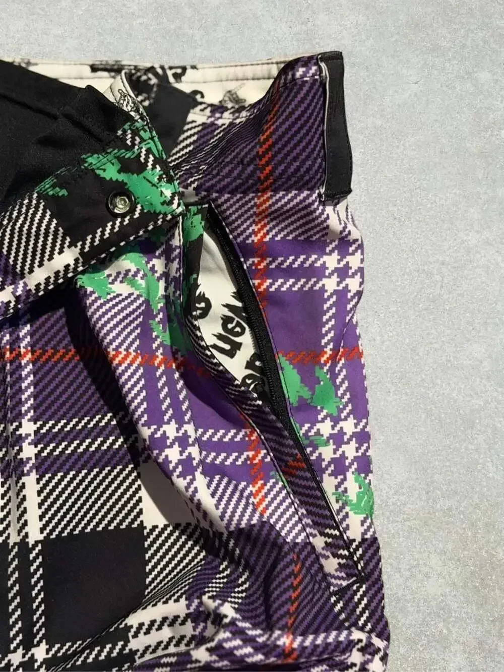 Ten-80 Section 36 Plaid Embroidered Board Shorts